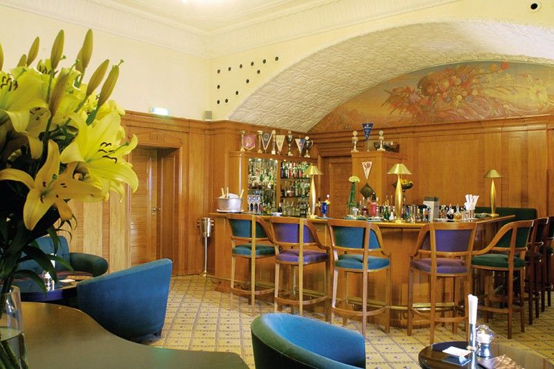 Schlosshotel Buehlerhoehe Schonbuch Ресторан фото